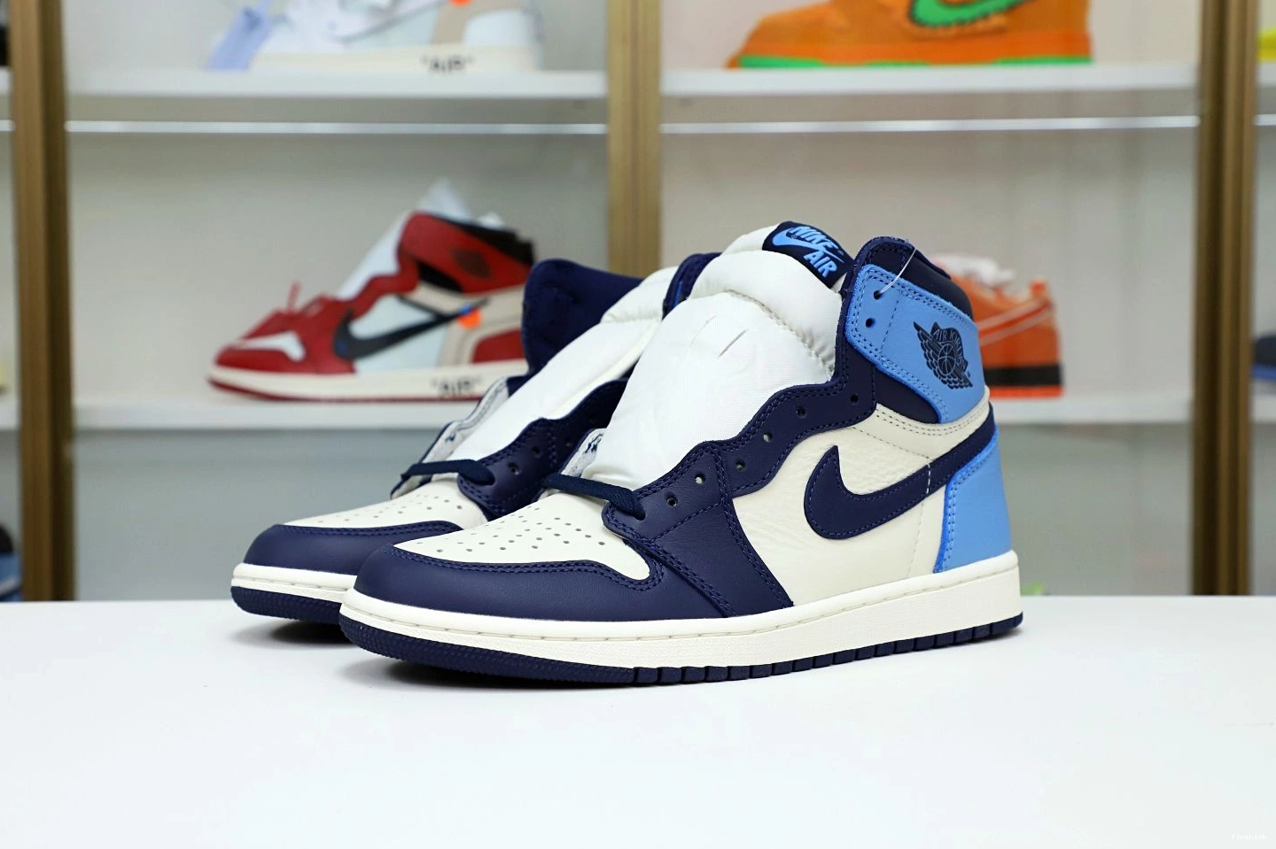 RETRO JORDAN AIR 'OBSIDIAN' HIGH OG 1 1007
